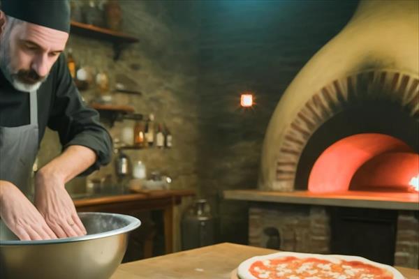 Realizzare una pizza con impasto a biga è un´arte che richiede precisione e passione